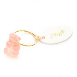 Gargle Gummy Bear Ring Light Pink