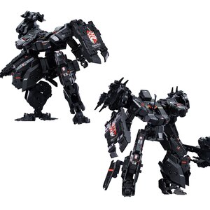 Bird/Binary Tiger Hunt Type-Alpha Smoky Tiger Alloy Action Figure Gun Power & Black Cat Set