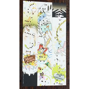 “Happy Birthday” Paper-Tape Music Box Manga