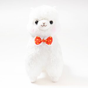 Alpacasso Mokomoko Ribbon Alpaca Plush Collection (Big) Shiro-chan