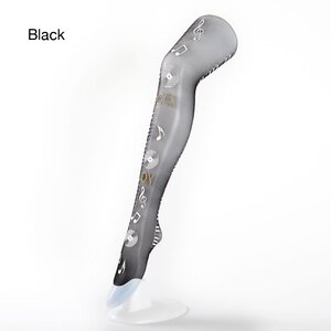 Chiharu Kikuchi Vinyl Record Tattoo Tights Black