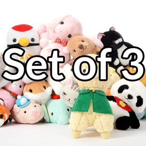 Amuse Plush Lucky Set (Big) 3-Piece Set