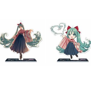 Hatsune Miku x Tokyo 150 Years Festival Collaboration Acrylic Stand Set of Both