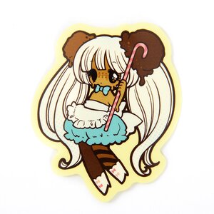 Ice Cream Zombie Sticker Choco Mint