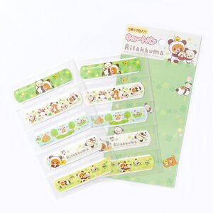 Rilakkuma Panda de Goron Cute Bandages Green