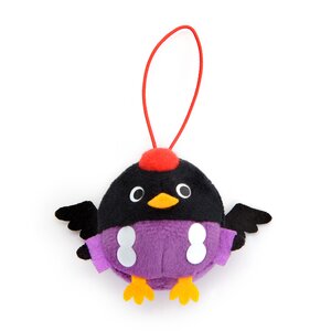 Puchimaru Yokai Zukan Plush Collection (Mini Ball Chain) Karasu-tengu