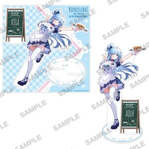 KonoSuba: God’s Blessing on This Wonderful World! Newly Drawn Acrylic Stand Aqua Maid Ver. [Pre-order]