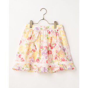 LIZ LISA Fruity Sukapan Skirt White