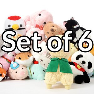 Amuse Plush Lucky Set (Big) 6-Piece Set