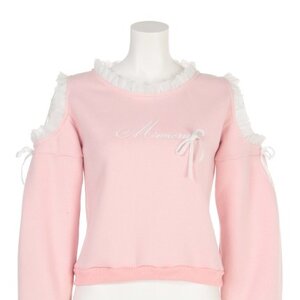 Swankiss Memory Ribbon Top Pink