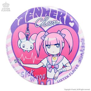LISTEN FLAVOR 2017 Menhera-chan Collaboration Vol. 2: Tin Badge A