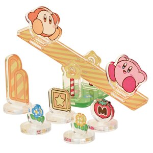 Kirby and Waddle Dee Sea-Saw Moving Acrylic Diorama Stand