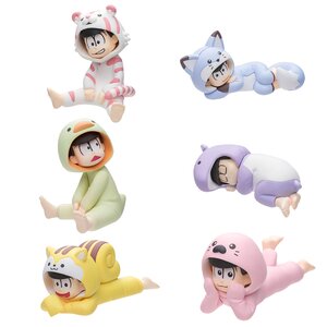 Palmate Petite Osomatsu-san Animal Pajamas Ver. Trading Figures Box Set