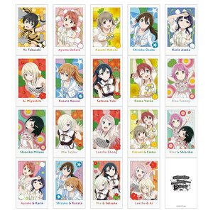 Love Live! Nijigasaki High School Idol Club FLOWER MUSIC LIVE Boooooom Boooooom Bee!! Trading Photo-style Hologram Card (1 Pack) [Pre-order]