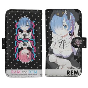 Re:Zero -Starting Life in Another World- Rem Notebook-Style Smartphone Case