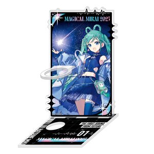 Magical Mirai 2025 Acrylic Pen Light Stand Hatsune Miku: Tiv Ver.