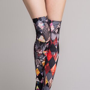 Akiakane Thigh-High Tights Black