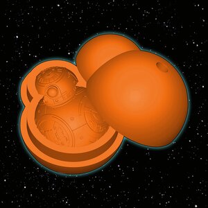 Star Wars BB-8 Silicone Tray