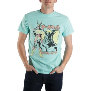 My Hero Academia All Might Faded Print Men's T-Shirt M