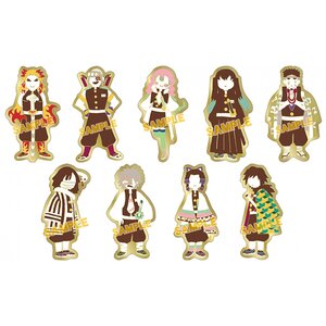 Demon Slayer: Kimetsu no Yaiba Yuru Palette Pin Collection Box Set Vol. 2