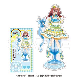 The Quintessential Quintuplets ∽ Acrylic Figure Miku Nakano: Parfait Dress Ver.