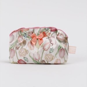 Honey Salon Vintage Tulip Idol Pouch (Small) White