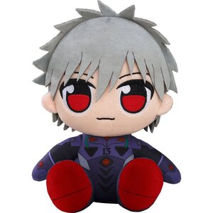 Evangelion: 2.0 You Can (Not) Advance Kuripan Plushie Shinji Ikari (Black Plugsuit) / Kaworu Nagisa (Black Plugsuit) / Misato Katsuragi Kaworu Nagisa (Black Plugsuit) [Pre-order]
