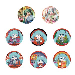Hirosaki Neputa 300th Anniversary Festival x Hatsune Miku Hologram Trading Pin Badge (1 Pack)