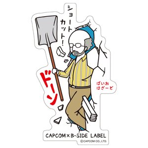 Capcom x B-Side Label Resident Evil Sticker Jack