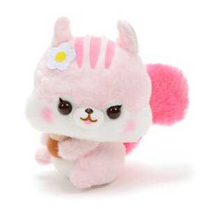 Fusappo Nuts Favorite Food Squirrel Plush Collection (Standard) Cheek