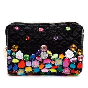 Raghbishwa Colorful Bijou Pouch Black