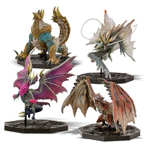 Capcom Figure Builder Cube Monster Hunter Complete Box Set (Set of 4)