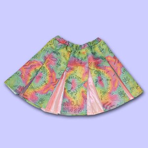 NUEZZZ Rough Sketch All-Over Print Cheer Skirt