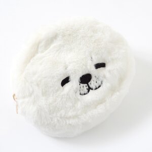 FLAPPER Shiratama-chan Face Pouch Smiling