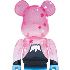BE@RBRICK 400% Upside Down Mt. Fuji