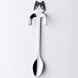 Cat Coffee Spoon Black Mask-and-Mantle
