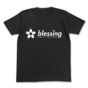 Saekano: How to Raise a Boring Girlfriend Flat Blessing Software Black T-Shirt L