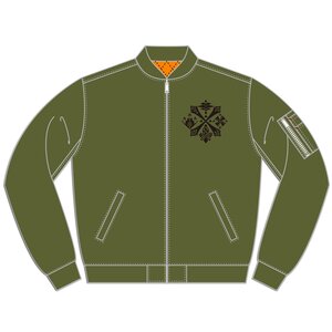 Monster Hunter Khaki Light MA-1 Jacket S