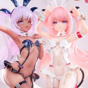 Kedama Tamano Illustration Rurumu & Kuromu 1/6 Scale Figure Set [Pre-order]