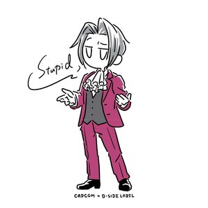 Capcom x B-Side Label The Great Ace Attorney Sticker Collection Vol. 3 Reiji Mitsurugi