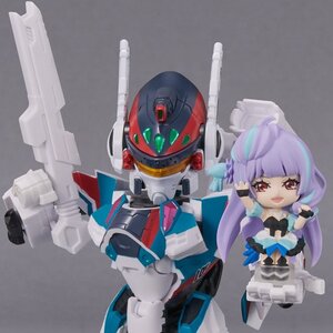 Tiny Session Macross Delta VF-31S Siegfried (Arad Molders Use) w/ Mikumo Guynember