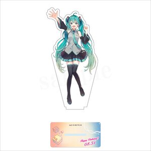 Hatsune Miku Birthday Party Acrylic Stand Collection: Miku BD 2020 Ver. Tama B
