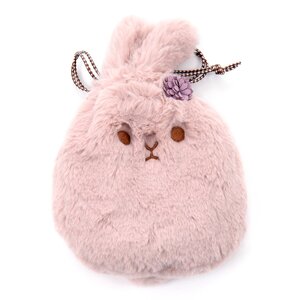 Bunny Drawstring Pouch Pink Rabbit 