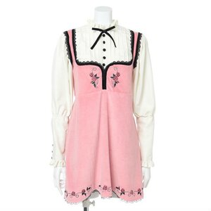 Swankiss Rose Rococo Dresses Pink