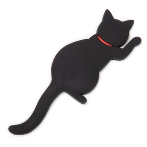 Magnet Hook Cat Tails Black