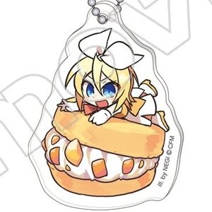 Vocaloid Acrylic Keychain Charm Collection (NEGI Ver.) Rin