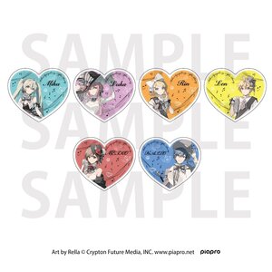 Hatsune Miku Symphony Collaboration Cafe After Party in Yokohama Trading Acrylic Coaster w/ Stand Box Set [Pre-order]