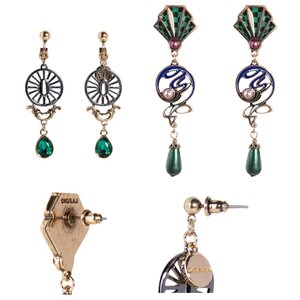 MAYLA Demon Slayer: Kimetsu no Yaiba Iconique Ear Object Complete Set Tanjiro Kamado Earrings