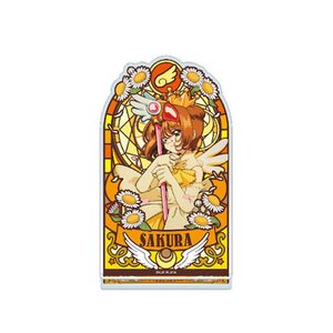 Cardcaptor Sakura Stained Glass Style Acrylic Stand Sakura Kinomoto C (Re-run)