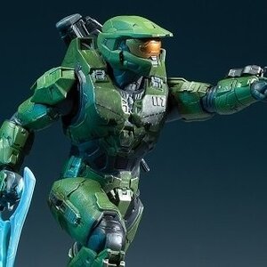 Halo Infinite Master Chief w/ Grappleshot Non-Scale Statue